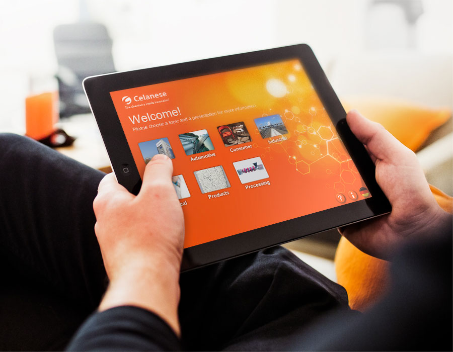 Interaktive Anwendung