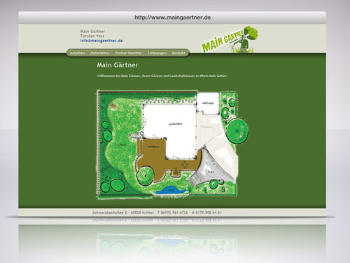 Webseite Maingärtner
